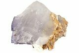 Stepped, Purple Fluorite Crystals - Morocco #220700-1